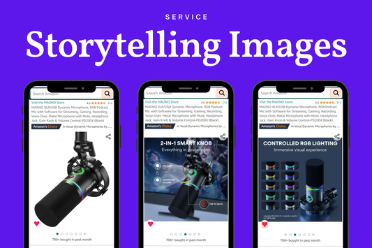 Product Images Optimization for Amazon - Storytelling images