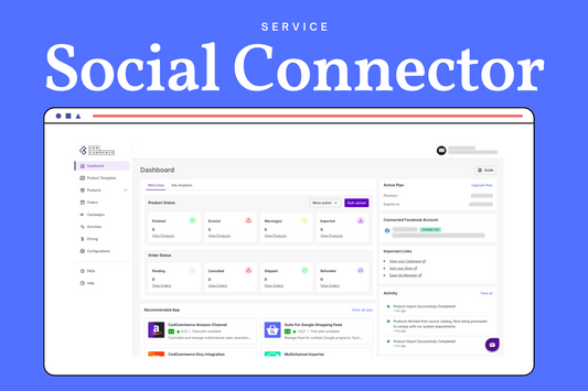 CedCommerce Social Commerce Integration Service